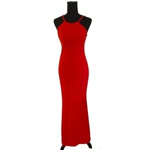 Calvin Klein Red Maxi Dress
